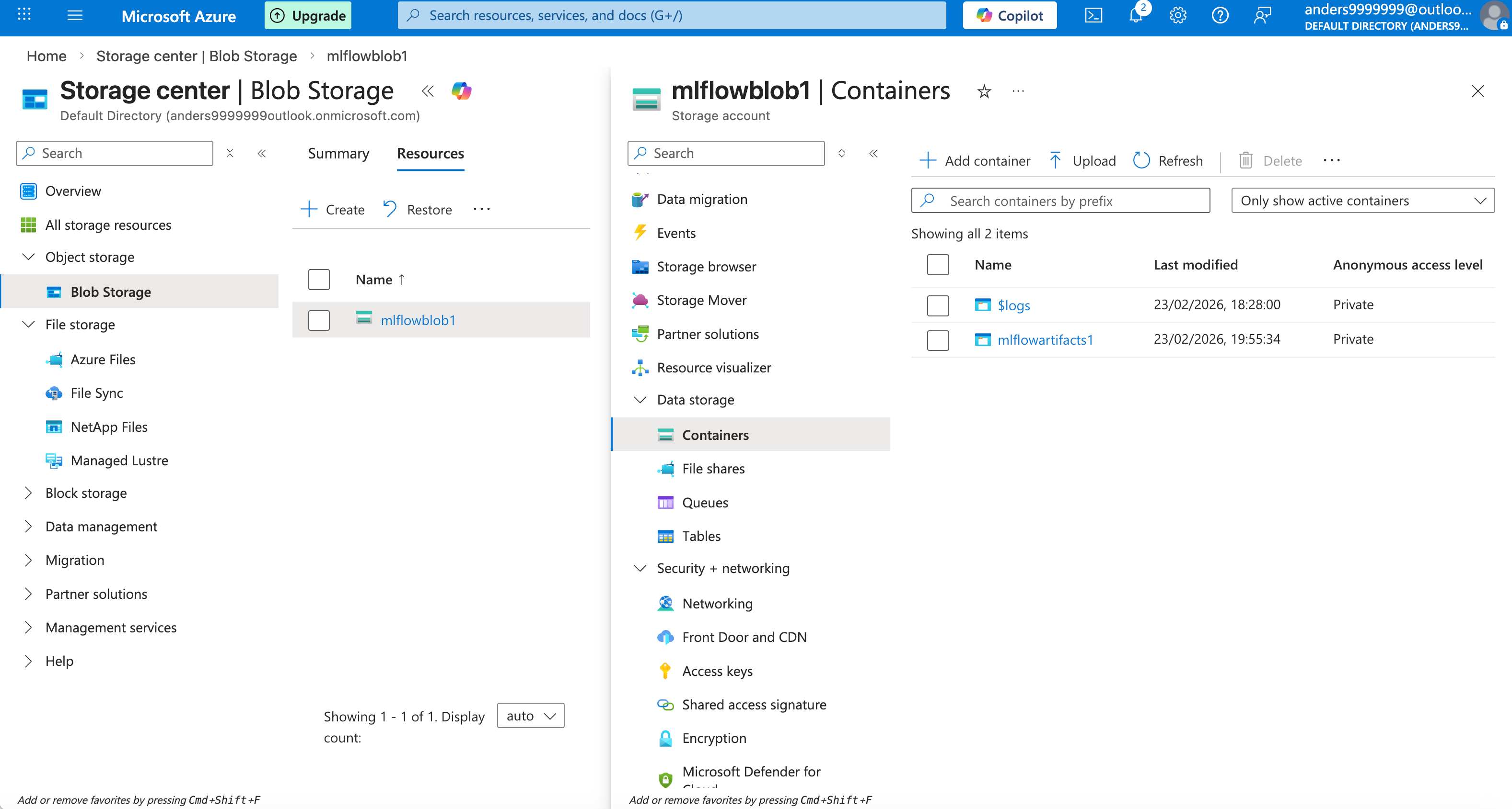 azure blob storage
