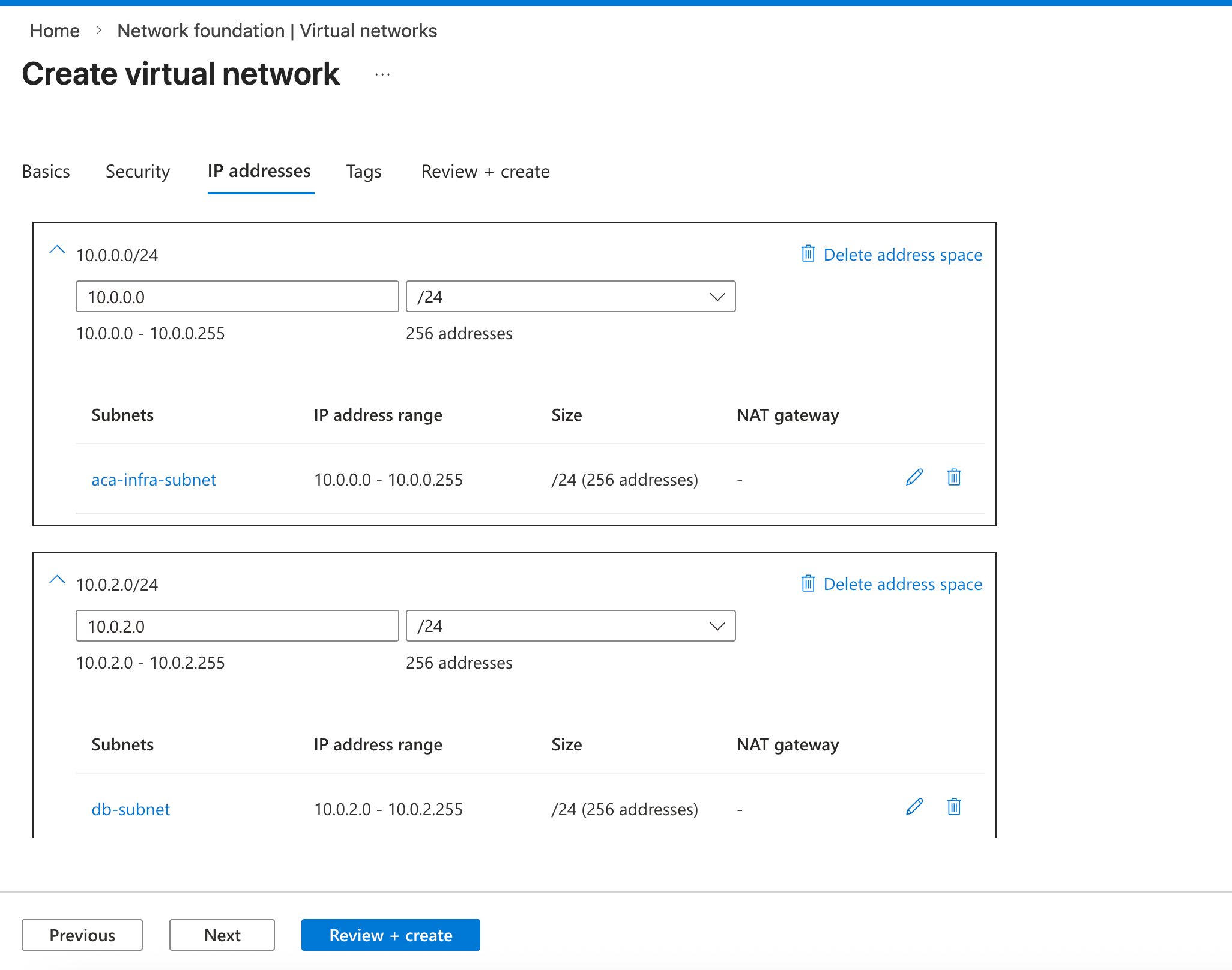 azure vnet