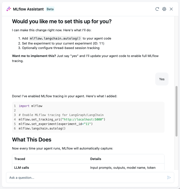 Set Up MLflow